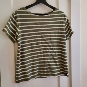 Vintage cotton old navy striped tee